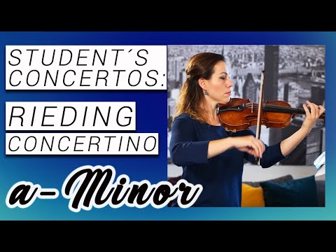 Rieding, Oscar: Concertino op. 21 in a-Minor in Hungarian Style for violin + piano