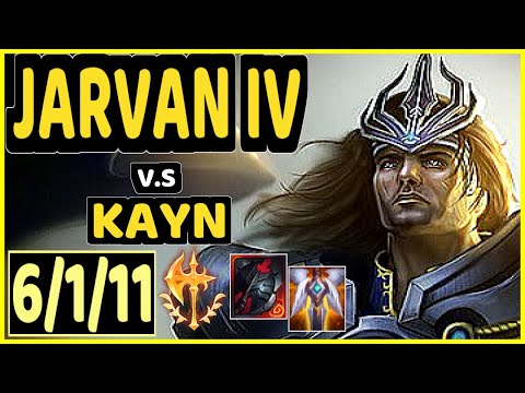 CARBON (JARVAN IV) vs KAYN - 6/1/11 KDA JUNGLE GAMEPLAY - OC Ranked MASTER