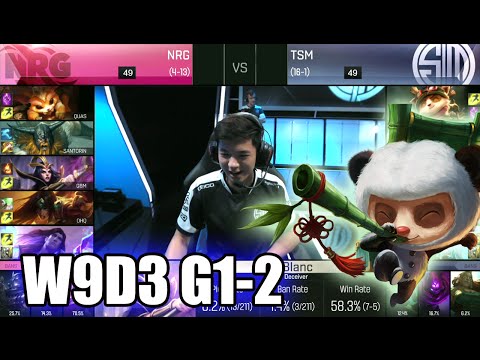 TSM vs NRG eSports | Game 2 S6 NA LCS Summer 2016 Week 9 Day 3 | TSM vs NRG G2 W9D3 1080p