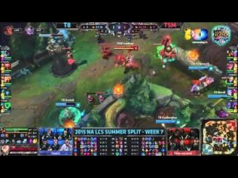 【麥卡貝ESports】LCS 2017 Summer NA W7D1 T8 vs TSM 中文轉播