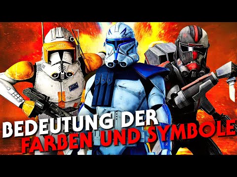 The meaning of the colors and symbols of the clone trooper armor