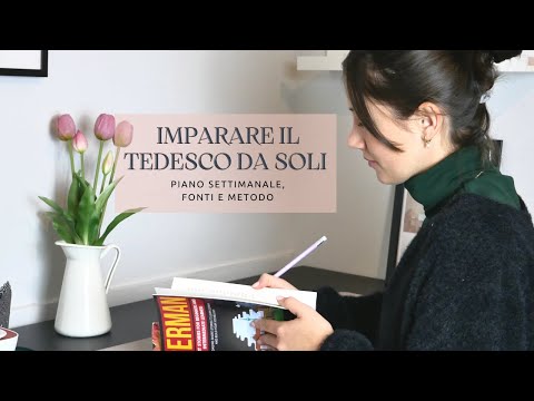 Imparare una lingua straniera | La mia routine settimanale | Da principiante a intermedio A1 - B2