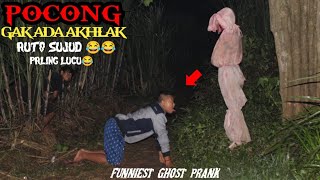 Download lagu Prank pocong gak ada akhlak paling lucu🤣🤣|| mau ketawa takut dosa😂 mp3