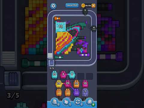 Pixel Flow Level 763 Walkthrough