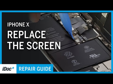 iPhone X – Screen replacement [repair guide including reassembly]
