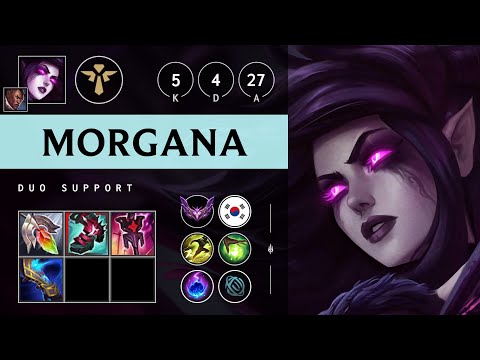Morgana Support vs Nautilus - KR Master Patch 25.21