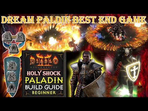 Dream Paladin Best Build End-Game in Diablo 2 Resurrected(Uber Tristram/Farm/Cow Level/Diablo Clone)