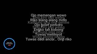 Download lagu CATUR ARUM - WELEG (LIRIK VIDEO) mp3