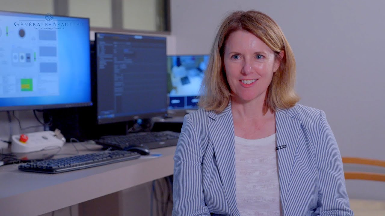 <p><strong>Shelley Bulling<br />
Physikerin in der Radiotherapie<br />
Clinique Générale-Beaulieu</strong></p> <p><strong>Shelley Bulling<br />
Physikerin in der Radiotherapie<br />
Clinique Générale-Beaulieu</strong></p>