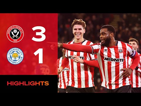 Sheffield United 3-1 Leicester City | EFL Championship highlights