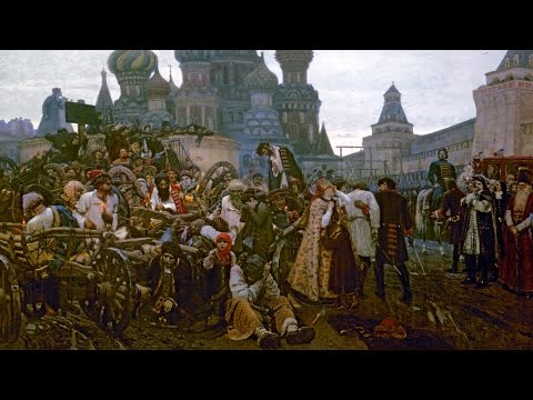 Painting 'Morning of the Execution of the Streltsy' - Dutch National Opera