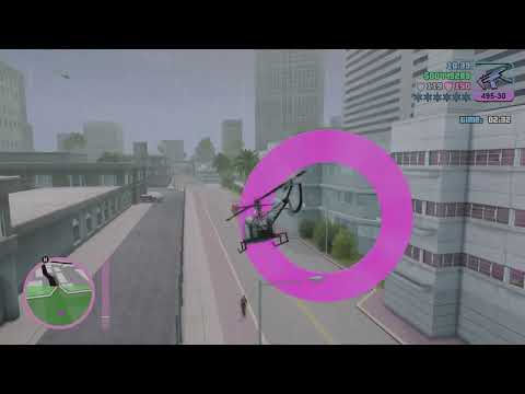 Grand Theft Auto: Vice City – DOWNTOWN CHOPPER CHECKPOINT (4K) Definitive Edition | Episode ~ 164