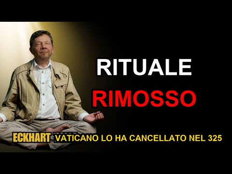Il Rituale del 21 Dicembre Che Il Vaticano Ha Rimosso Nel 325 | Eckhart Tolle