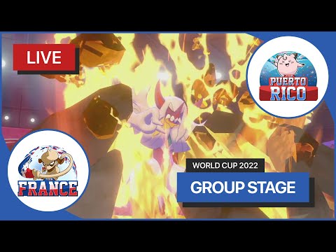 Matthieu Barbe 🇫🇷 vs Kenneth Tirado 🇵🇷 - Group Stage - World Cup of Pokémon VGC 2022