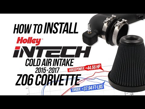 Holley iNTECH Cold Air Intake for 2015-17 Z06 Corvette