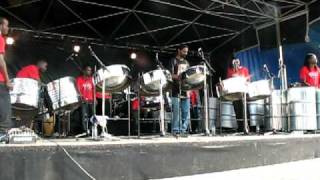 Pamberi Steel Orchestra and Laurent Lalsingué  in Conflans Ste Honorine, France, may 2009