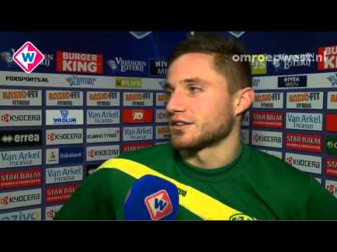 Reactie ADO-speler Aaron Meijers na ADO Den Haag - Go Ahead Eagles