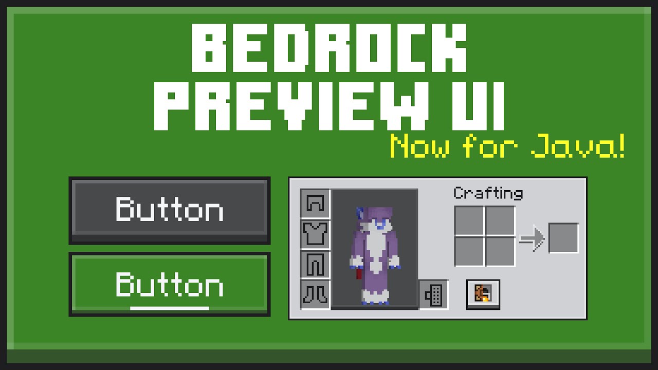 UI Minecraft Bedrock 1.19 Minecraft Texture Pack