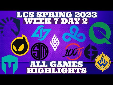 All Game LCS Highlights Week 7 Day 2 | LCS Spring 2023 | Highlights by Pro Esports Highlights