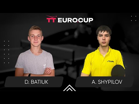 18:25 Dmytro Batiuk - Anton Shypilov 11.11.2023 TT Euro.Cup Ukraine Master. TABLE 3
