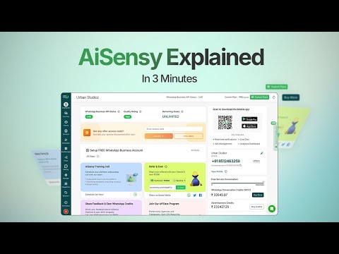 Meet AiSensy: AI-powered WhatsApp Engagement Platform