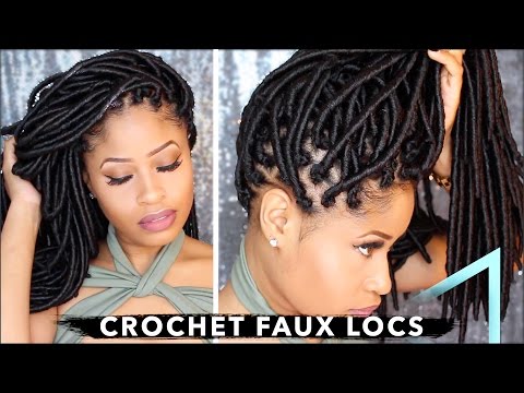 How To ➟ CROCHET FAUX LOCS 🔥 (NO cornrows, NO...