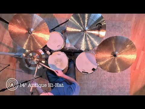 Bosphorus 14" Antique Series Hi-Hat Cymbals image 8