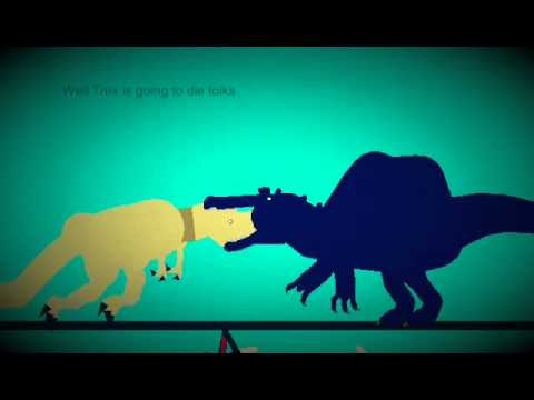 TREX VS SPINOSAURUS