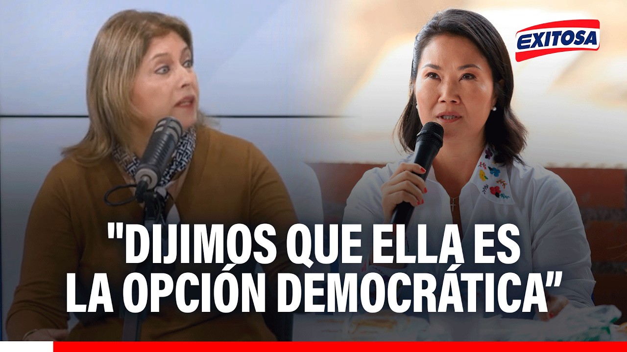 🔴🔵 Roxana Rocha: "Dijimos que ella es la opción democrática a la cual teníamos"