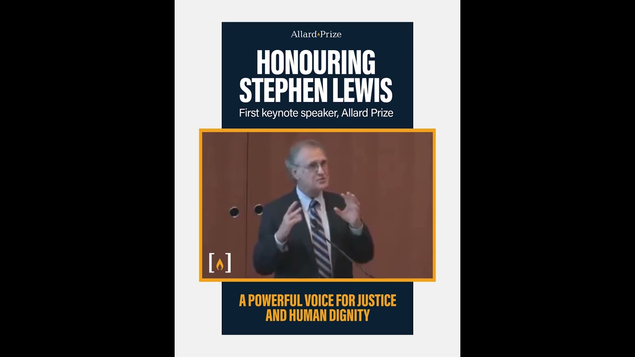 Honouring Stephen Lewis