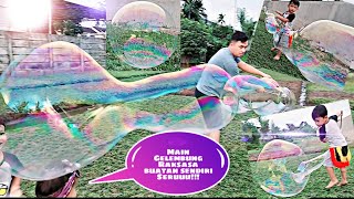 Download lagu Cara membuat gelembung sabun raksasa | DIY Giant Bubble mp3 Download lagu Cara membuat gelembung sabun raksasa | DIY Giant Bubble mp3