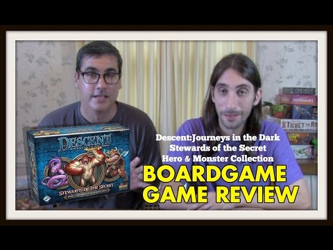 Descent:Journeys in the Dark - Stewards of the Secret Hero & Monster Collection Review