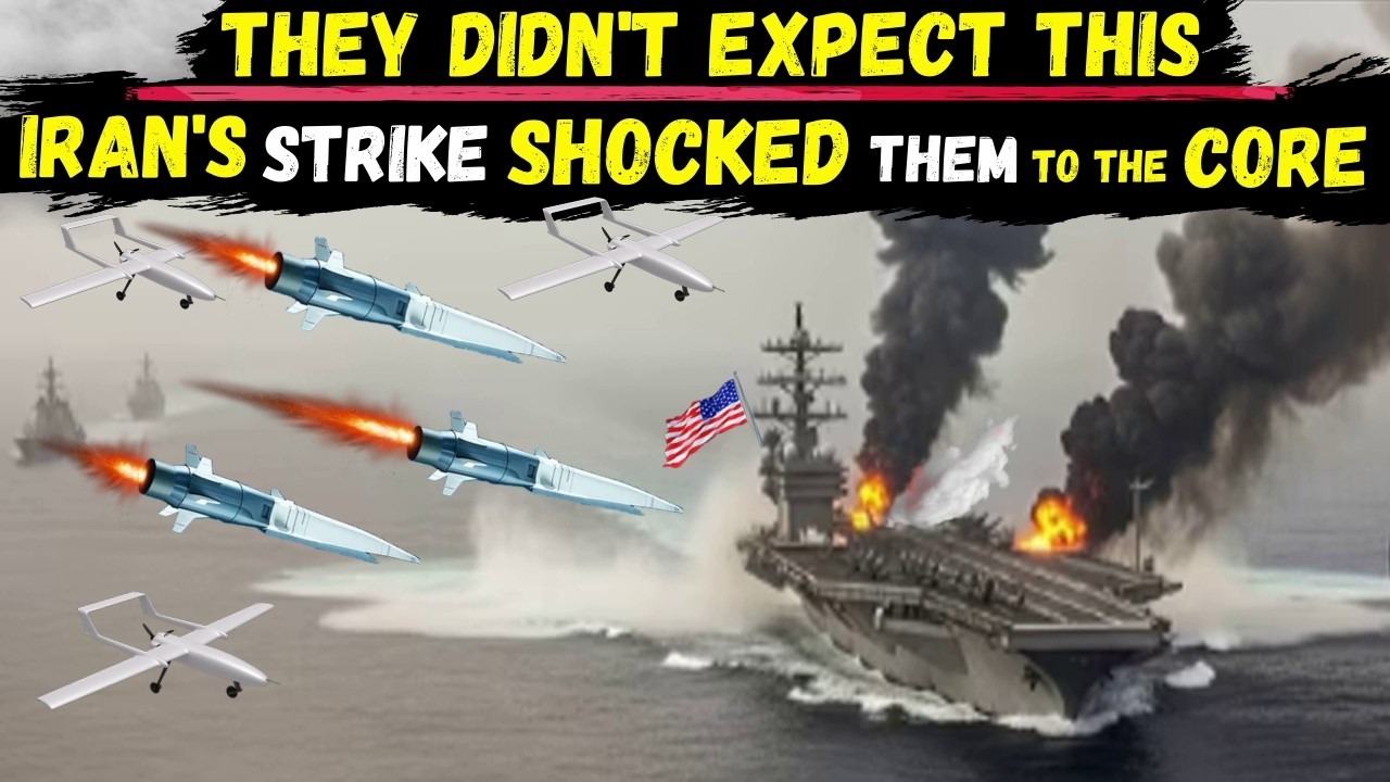 The US and ISRAEL are SHOCKED by IRAN's actions┃Israeli cities and a US Aircraft Carrier are on FIRE