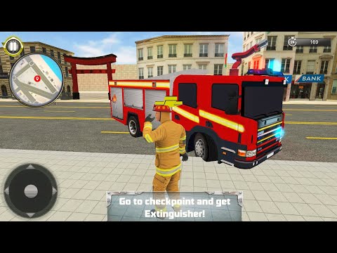 NY City Firefighter Simulator | Fire Truck Missions & Driving Adventure  – Android Gameplay
