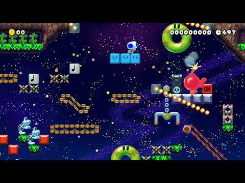 Mario's Auto Expedition - (完全自動) by The Hope 🍄 Super Mario Maker 2 ✹Switch✹ #aqo