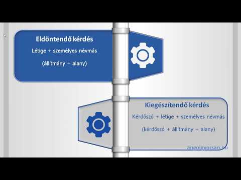 Angol nyelvtan teljesen kezdőknek 2. rész- kérdések létigével