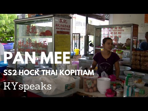 KY eats - Pan Mee at Hock Thai kopitiam, SS2