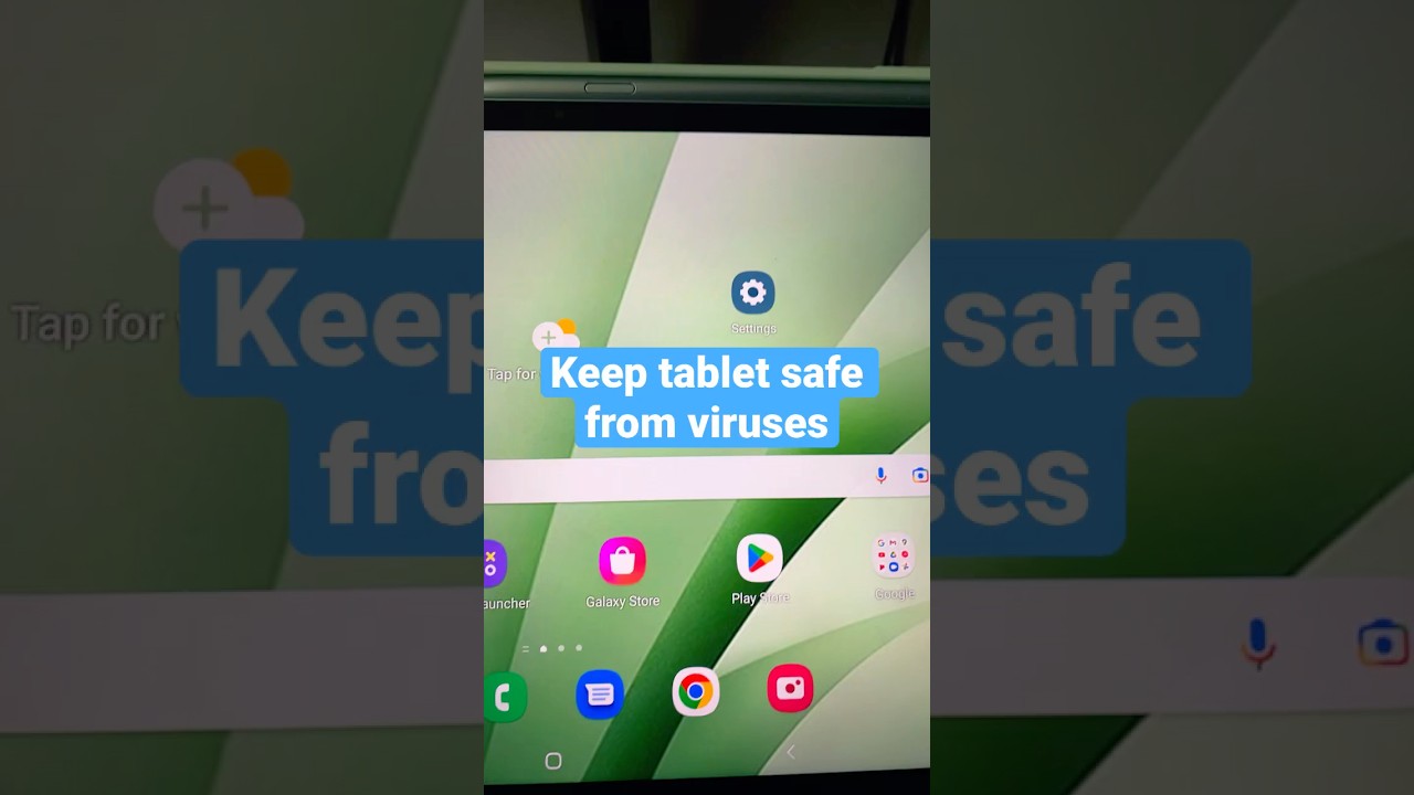 Keep your Tablet Safe from Malware (Viruses)