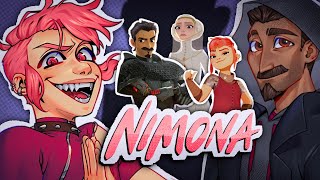 Redesigning NIMONA Characters 🤘 ♢【 Speedpaint & Commentary 】♢