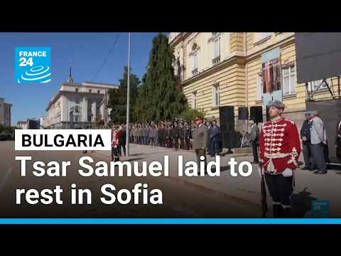 Tsar Samuel laid to rest in Sofia