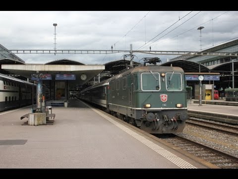 SBB Re 4/4 11161 mit InterRegio in Luzern
