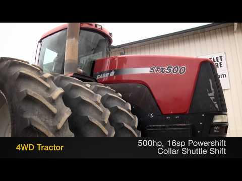 Case IH STX500-4011 hrs, 520R46 Trps, PS, 4 hyd, AutoSteer For Sale