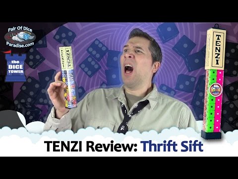 Tenzi Review by Chaz Marler of Pair Of Dice Paradise (Thrift Sift)
