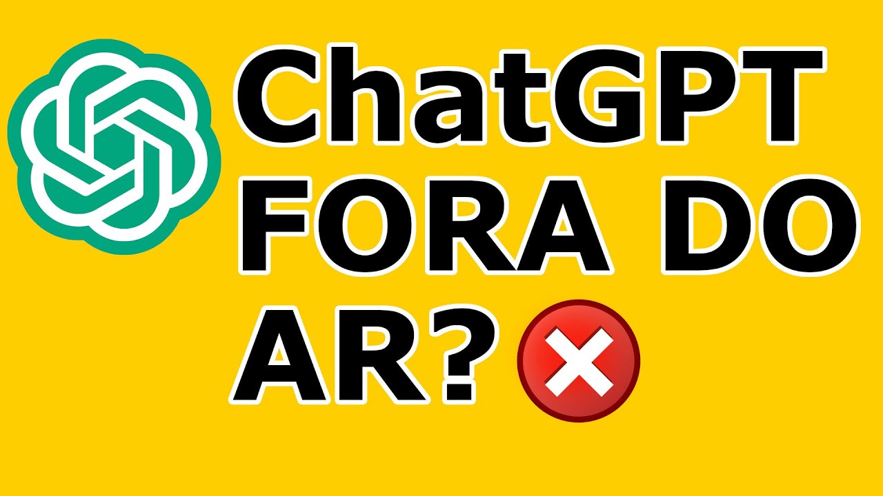 Como saber se o ChatGPT está fora do AR - Oficialmente