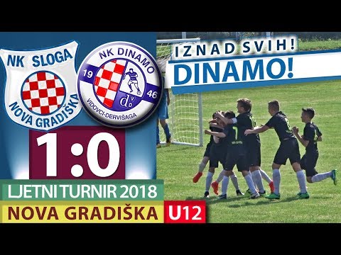 NK Sloga - NK Dinamo 1:0 # Turnir Nova Gradiška 2018 # Finale