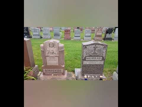 THE GRAVE OF BONNANO FAMILY MEMBER CESARE TALL GUY BONVENTRE