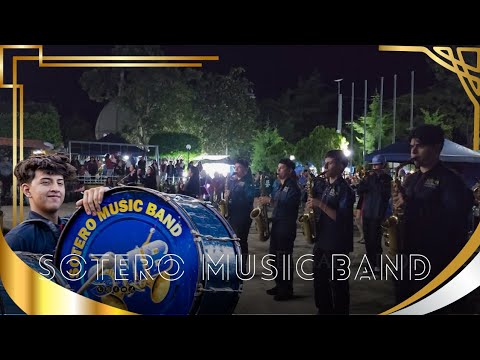 Gran presentación de Sotero Music Band en las fiestas patronales de Victoria, Cabañas 🎺