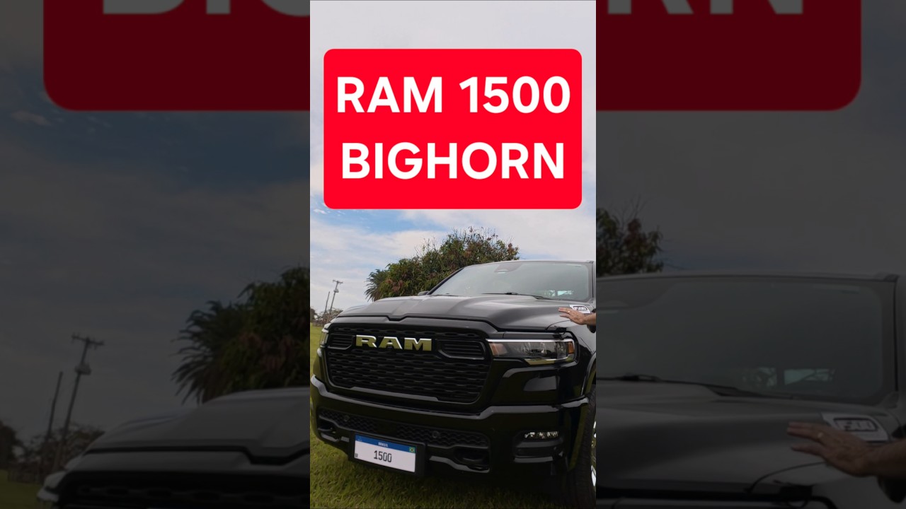 RAM 1500 BIGHORN PREÇO DE AMAROK??? 😮