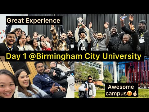 Day 1 At Birmingham city University| BCU | international students #bcu #birminghamcityuniversity