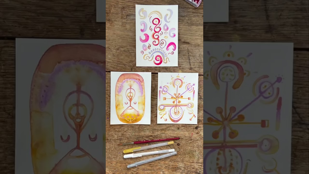 LIGHT CODE ART. Activation energy for your awakening! #shorts  #artwork #starseed #lightlanguage